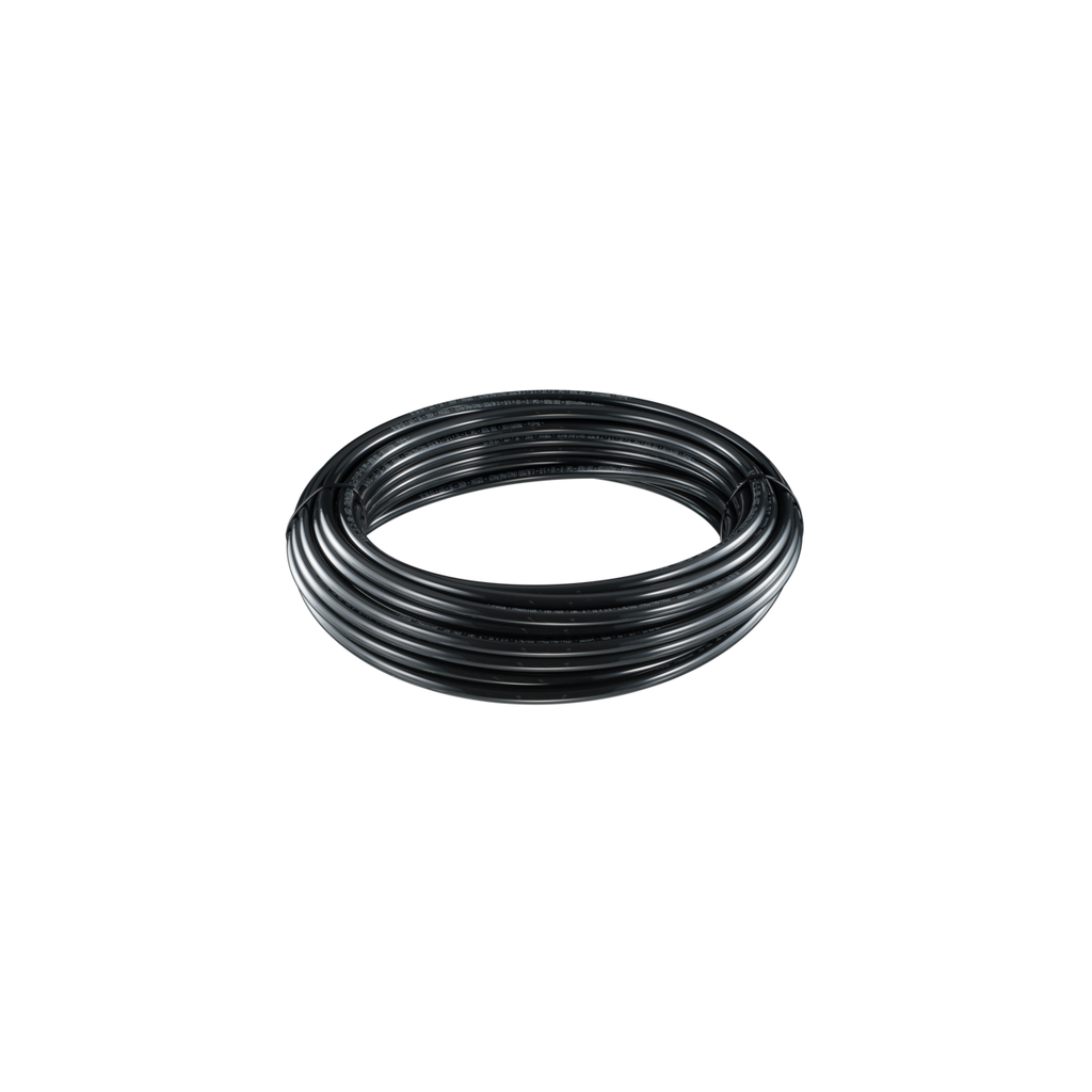 Straight Air Tube ISO Black/6x1/25m
